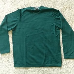 Men's crew neck long sleeve sweater